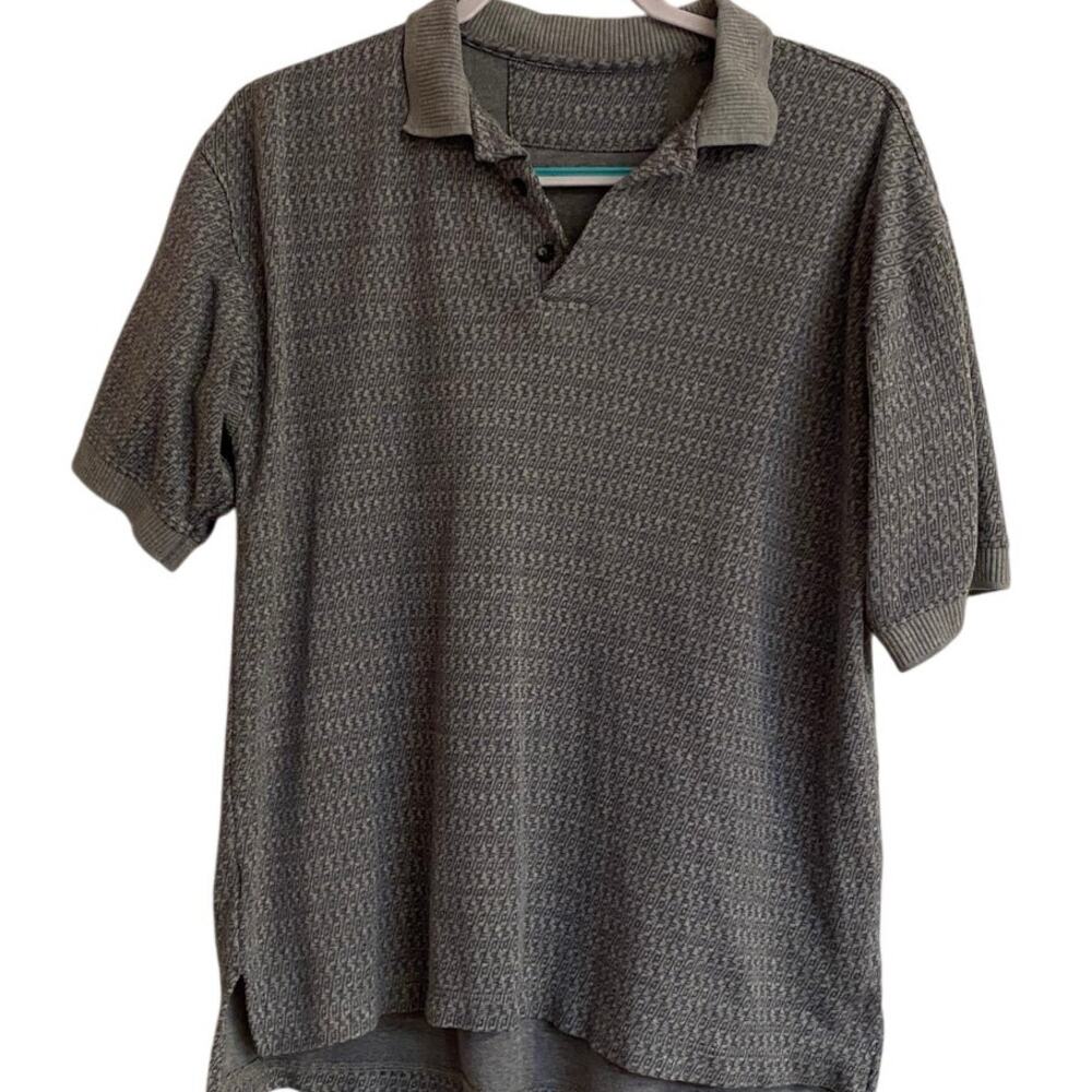 Unbranded Gray Polo Armpit to Armpit 22 “ Length 23” Work